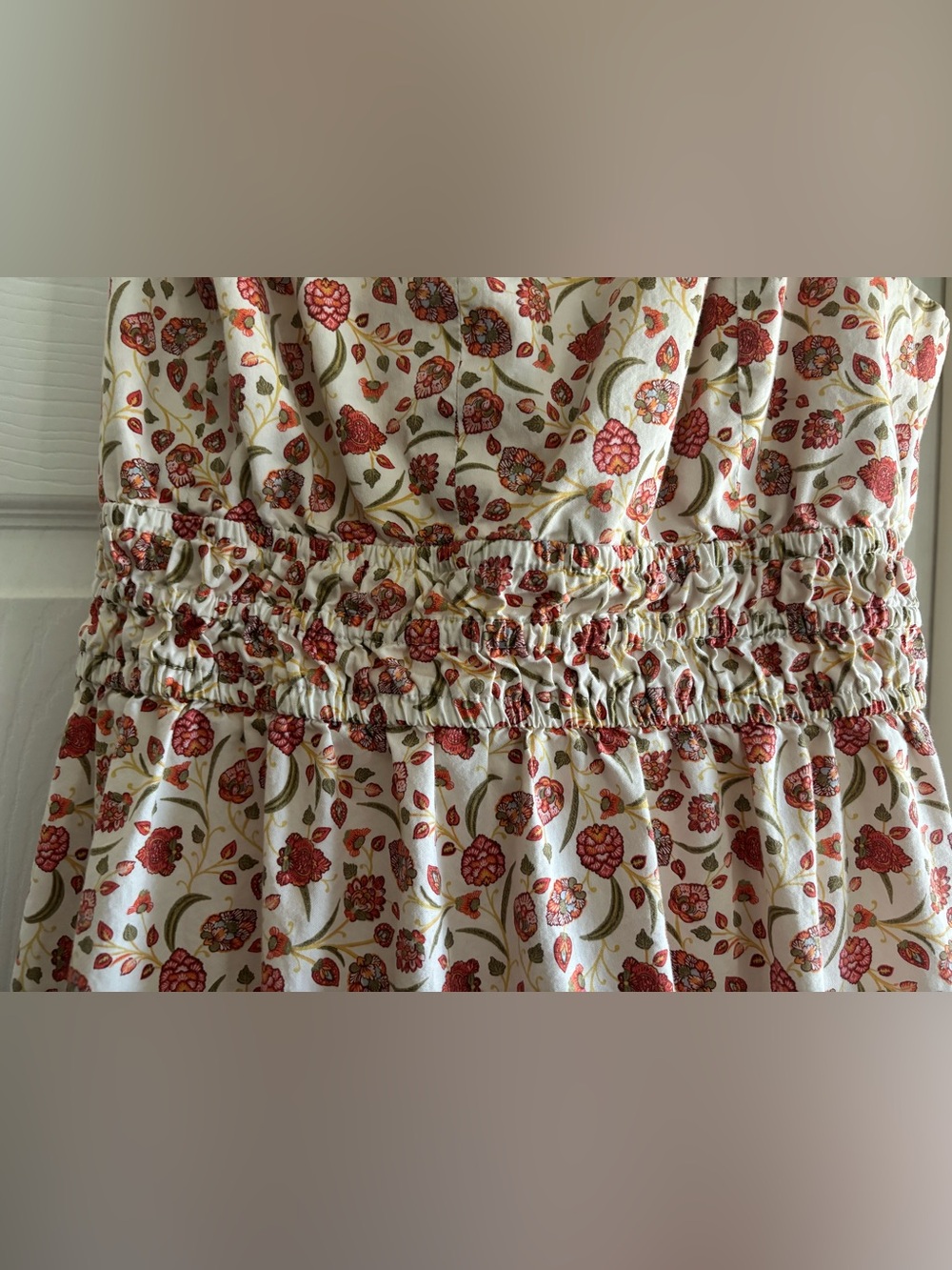 100% Cotton Old Navy XL Floral Dress - with Pockets! - Picture 4 of 7